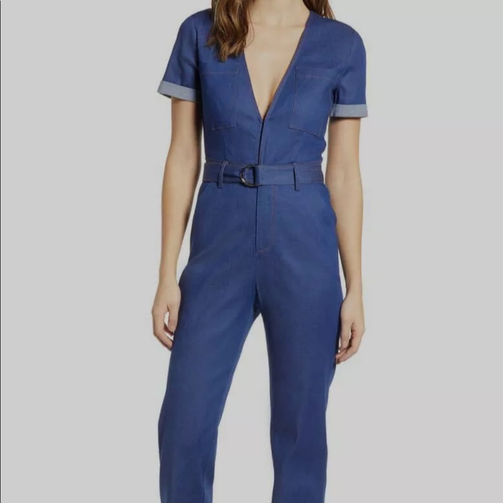 Tiger Mist Denim Jumpsuit